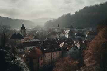 A city in Austria's Steiermark province: Knittelfeld. Generative AI