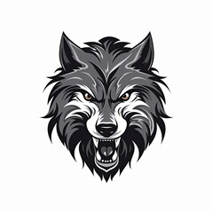 fierce wolf mascot