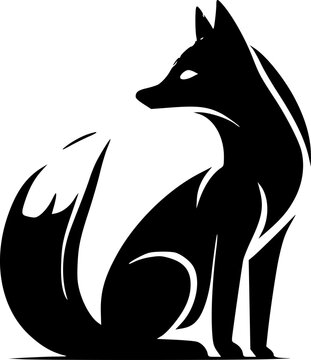 recommend clip art: Fox - Minimalist and Flat Logo - Vector illustration