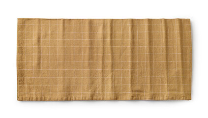 folded cotton napkin