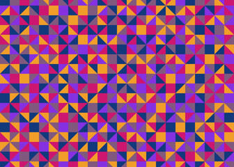 Color Rhombus tile tessellation pattern illustration