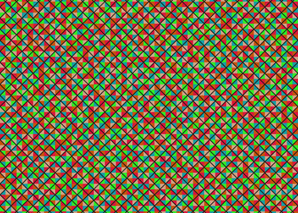 Color Rhombus tile tessellation pattern illustration