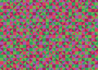 Color Rhombus tile tessellation pattern illustration