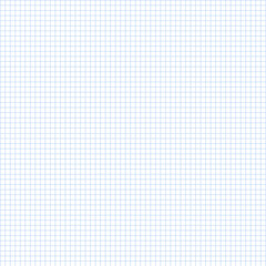 Notebook page with blue grind