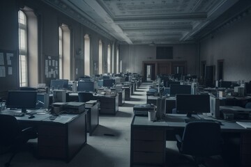 Absences of government workers in the public sector. Generative AI