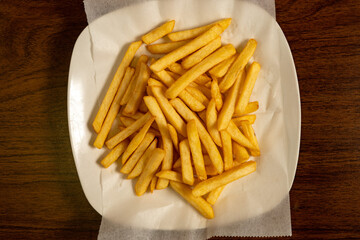 plate of french fries