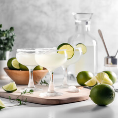 Margarita cocktail glass
