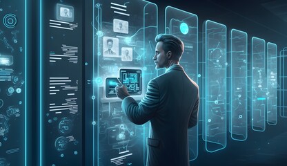 ブロックチェーンで管理される未来の情報