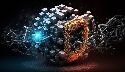 ブロックチェーンを表現