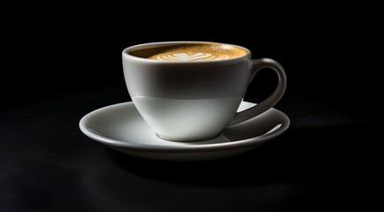 Obraz premium Flat White Elegance