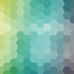 Fototapeta na wymiar Geometric image. Abstract vector background. Colored pixel background. Hexagons. eps 10
