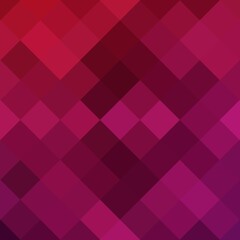 Geometric background. Red Pixel pattern. polygonal style. eps 10