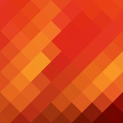 Blooming pixel template. Orange pixel background. Vector illustration for your graphic design.Vector illustration for your graphic design. eps 10