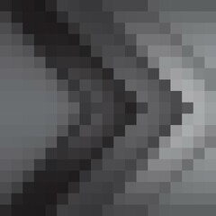 Gray geometric design element. Vector illustration in polygonal style. Pixel. eps 10
