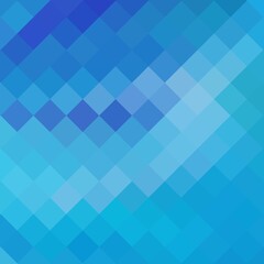 Geometric background. Presentation template. Vector background. polygonal style. Mosaic. Blue pixel. eps 10
