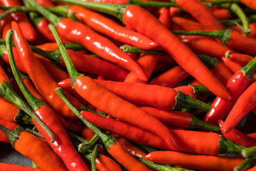 Spicy Organic Red Thai Birds Eye Chilli Peppers