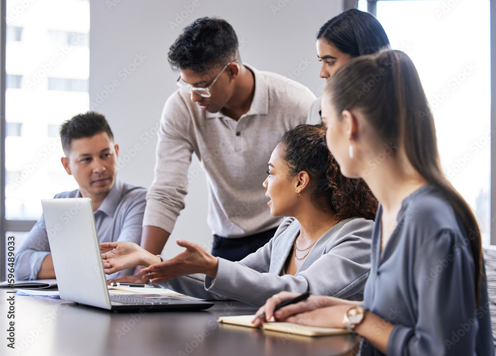 Poster lets go with this one. shot of a group of businesspeople having a meeting in a modern office.