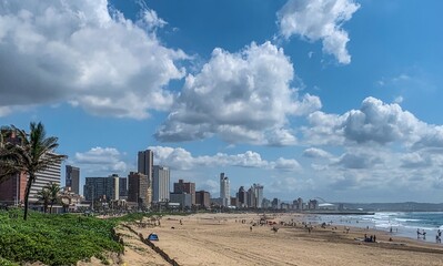 Fototapeta na wymiar Durban Beach