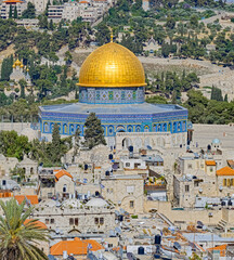 Dome of the Rock in Jerusalem Israel
