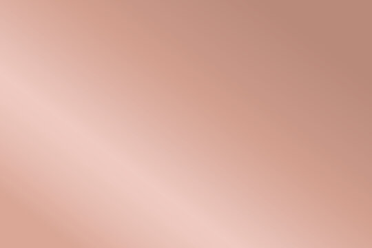 Rose gold gradient background with space for design. Abstract rose gold gradient for background, poster, template, presentation template, banner, and wallpaper.
