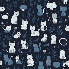 Cats pattern