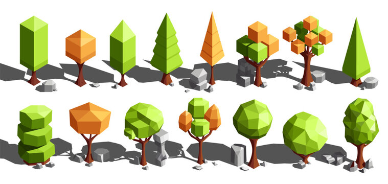 Isometric game trees set