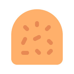 bread flat icon