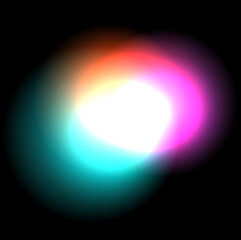 light leak material on black background. Use in  screen mode over photos.