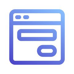 contact form gradient icon