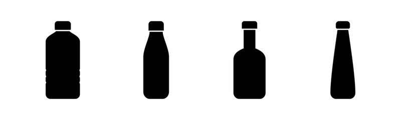 Bottle icon vector illustration. bottle sign and symbol