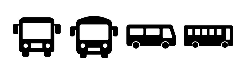 Bus icon vector illustration. bus sign and symbol. transport symbol