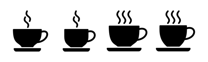 coffee cup icon vector illustration. cup a coffee sign and symbol