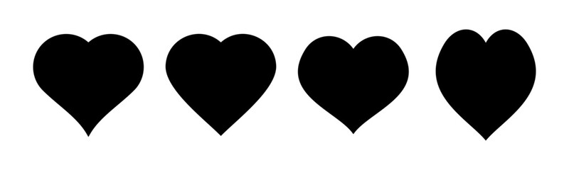 Love icon vector illustration. Heart sign and symbol. Like icon vector.