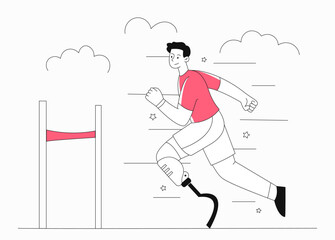 Disabled runner concept