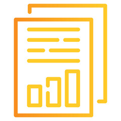 Obraz premium Seo Report Icon