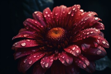 The beauty of a flower. Generative AI