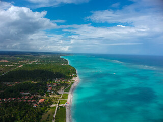 Maragogi, Alagoas. The Brazilian Caribbean. The success of Maragogi is mainly due to its crystalline waters, which at low tide form beautiful natural pools full of small fish. 