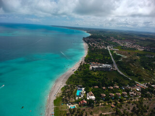 Maragogi, Alagoas. The Brazilian Caribbean. The success of Maragogi is mainly due to its crystalline waters, which at low tide form beautiful natural pools full of small fish. 