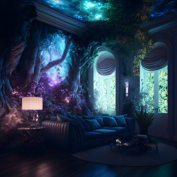 Innovative Digital Walls That Are Experiential Full Surround Walls Experience All Over Four Walls Installed In The Interiors Of A Billionaires House Mixed Reality Digital And Experiential The Theme 