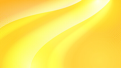 Abstract yellow geometric shapes light silver technology background vector. Modern diagonal presentation background.