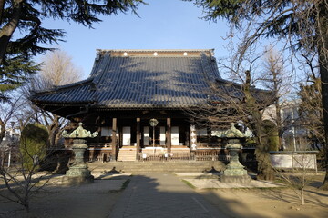 （東叡山）上野寛永寺の根本中堂（本堂）　（東京都台東区上野桜木）
