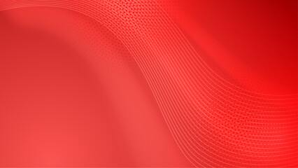 Abstract fluid neon red color wave effect business background banner design multipurpose