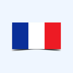 Flag of France in vector