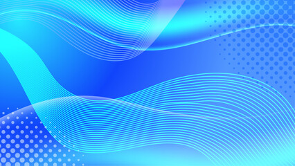 Abstract blue geometric background. Modern background design. Liquid color. Fluid shapes composition. Fit for presentation design. website, basis for banners, wallpapers, brochure, posters