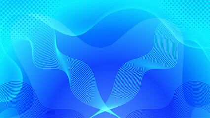 Abstract blue geometric background. Modern background design. Liquid color. Fluid shapes composition. Fit for presentation design. website, basis for banners, wallpapers, brochure, posters