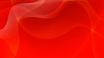 Liquid red color background design. Fluid gradient composition. Creative illustration for poster, web, landing, page, cover, ad, greeting, card, promotion.