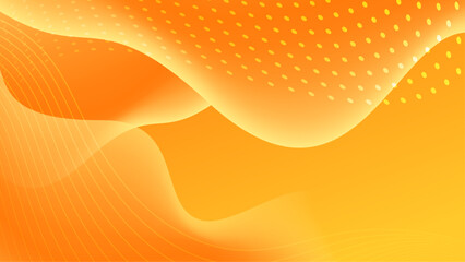 abstract minimal background with orange wave shape, can be used for banner sale, wallpaper, for, brochure, landing page.