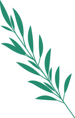 Fototapeta premium Leaf Illustration