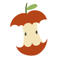 Trash element illustration