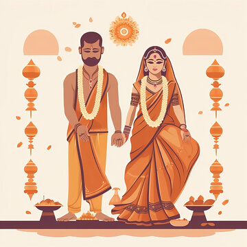 Hindu Marriage Ceremony, Vivaha, Peli, Lagna